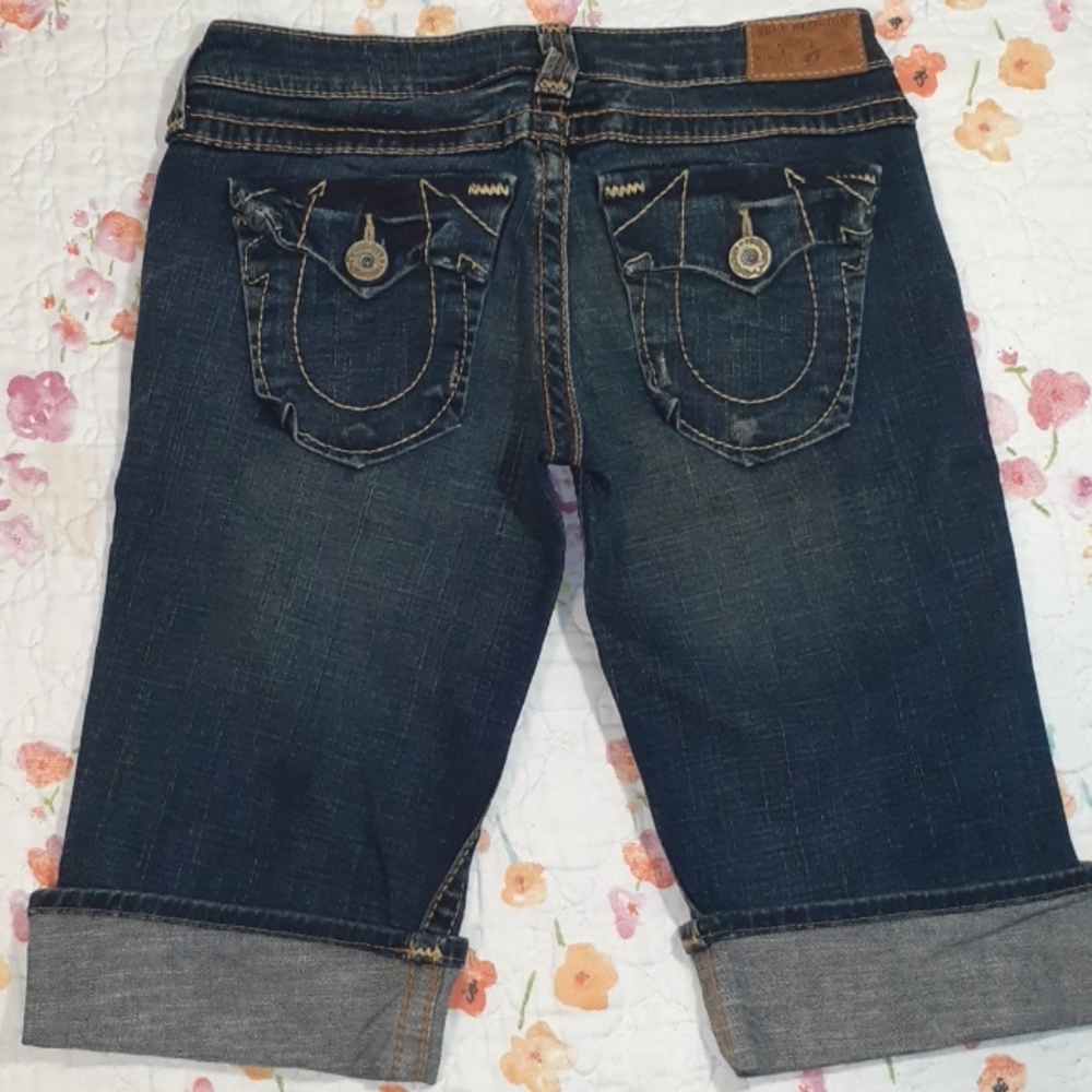 True Religion Jean Shorts EXCELLENT CONDITION Size 29